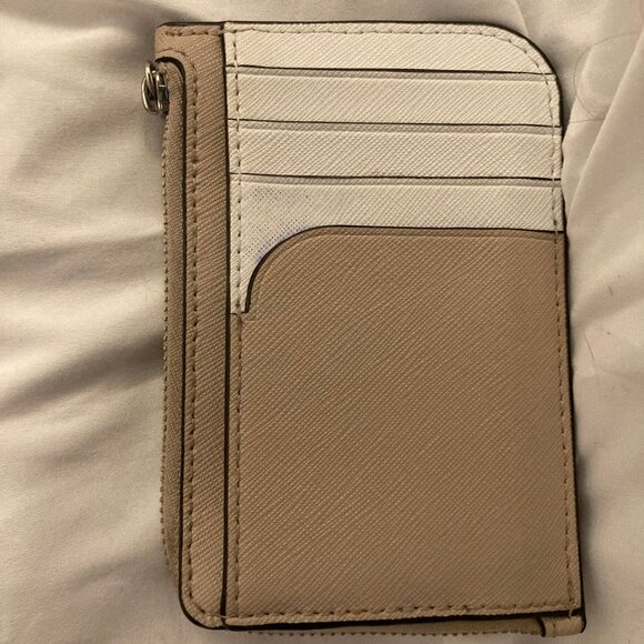 NWOT Kate Spade New York Medium L-Zip Card Holder Keychain - Picture 2 of 3